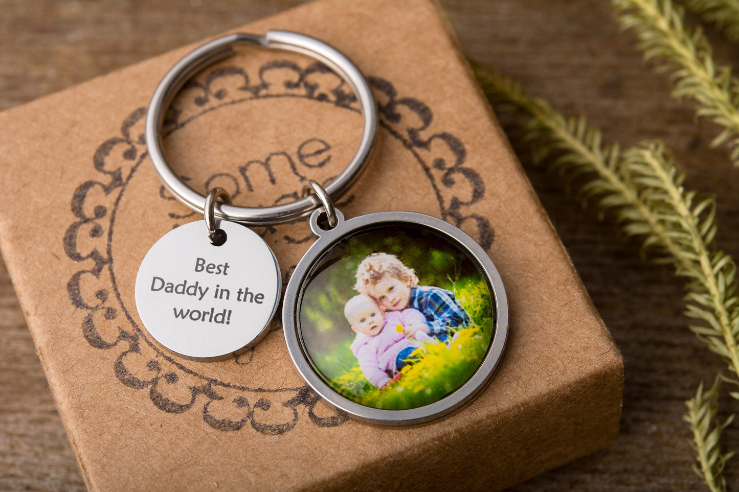 Personalized Ultrasound Keychain For First Time Daddy To Be, Baby Scan Sonogram Picture Photo Keyring, Pregnancy Father To Be Gift, C.1