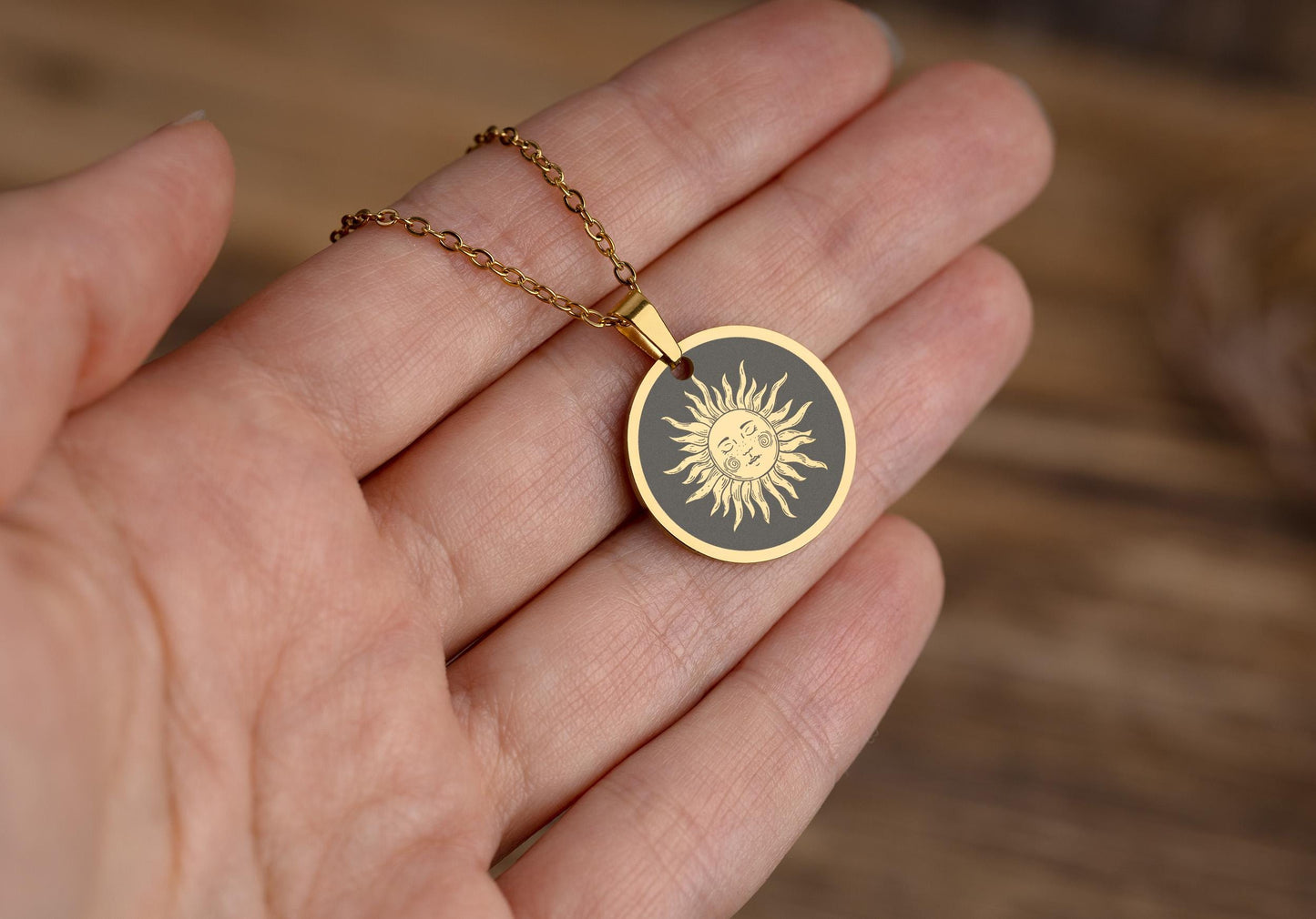 You Are Pretty Sunshine, Boho Sun Necklace, Gift for Daughter from Mom or Dad, Ready to Gift Inspiring Motivating Birthday Jewelry for Girl