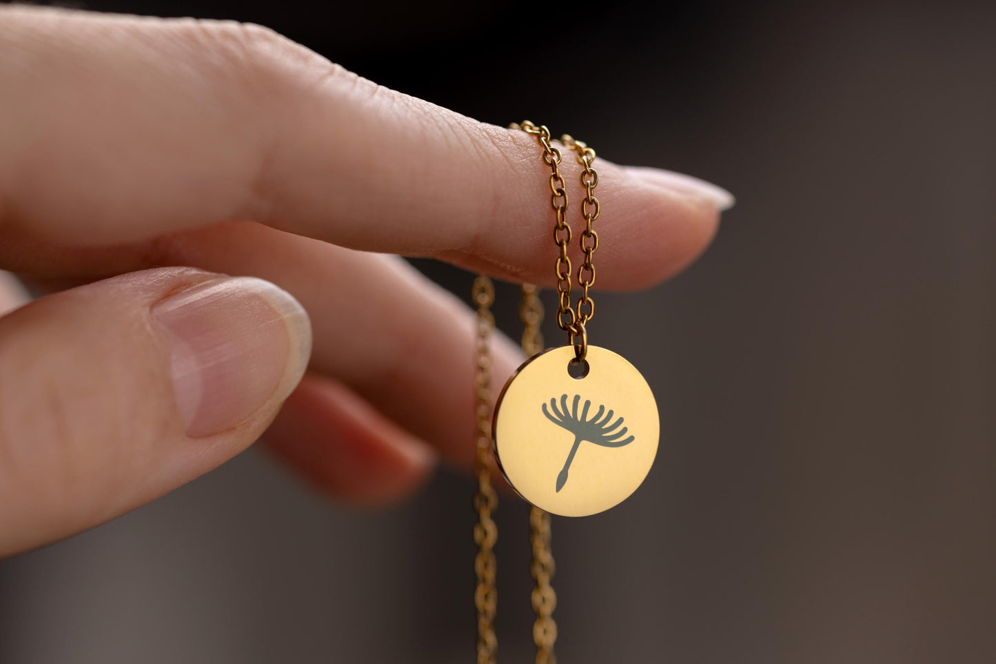 Gift for Daughter - Make a Wish Dandelion Seed Necklace - Daughter Birthday Gift from Mom, Dad or Parents - Jewelry on a Gift Card, C.103