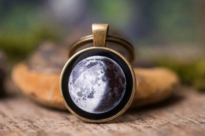 Custom Moon Phase Keychain, Custom Birth Moon, Personalized Keychain, Personalised Jewelry, Personalise Gift, Custom Keychain, RP.1