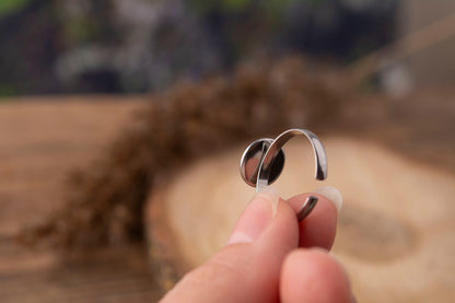 Custom Birth Moon Phase Ring, Personalized Jewelry Birthday Gift for Women, Custom Birth Moon Phase by Date, Anniversary Gift for Her, C.1