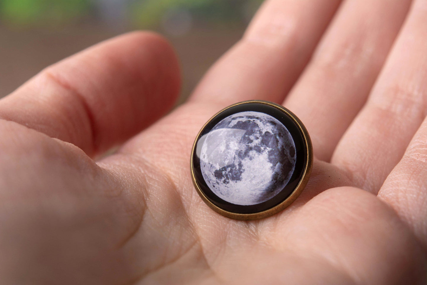 Custom Moon Phase Lapel Pin, Birthday Gift For Men, Boyfriend Gift, Custom Birth Moon, Personalized Jewelry Gift For Him, Lunar Pin, SA.1