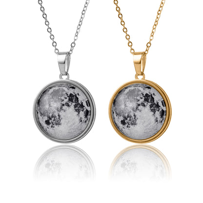 Anniversary Gift For Girlfriend, Custom Moon Phase And Star Map By Date Necklace, Birthday Gift For Women, Personalized Gift For Her, KP.7