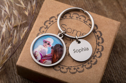 Personalized Ultrasound Keychain For First Time Daddy To Be, Baby Scan Sonogram Picture Photo Keyring, Pregnancy Father To Be Gift, C.1