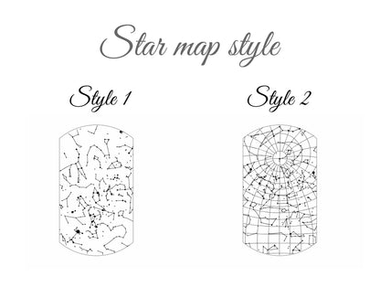 Custom Star Map Keychain, Engraved Personalized Night Sky Keyring, Star Map by Date, Birthday Gift for Men, Anniversary Gift for Him, RP.2