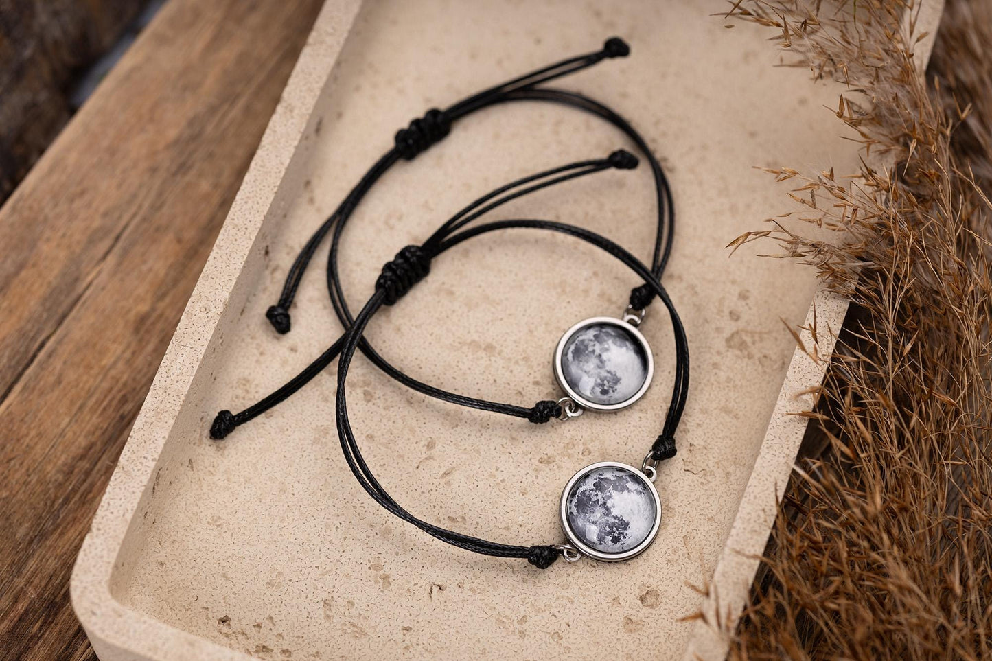 Custom Moon Phase Bracelet For Him With Engraving On The Back, Personalized Birthday  Gift For Him, Anniversary Jewelry For Boyfriend, RP.1
