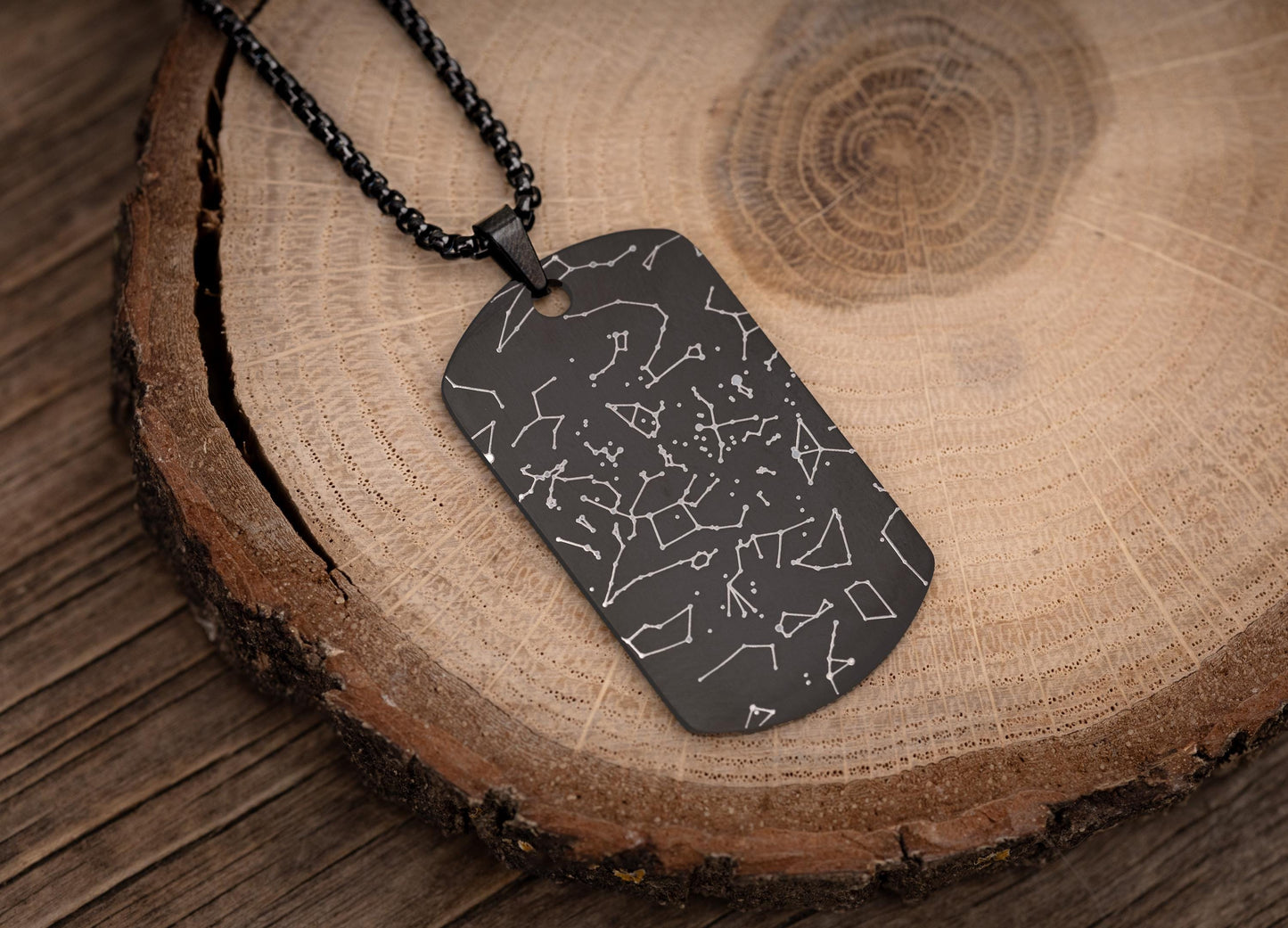 Personalized Special Day Keepsake Gift - Star Map Necklace by Date and Place - First Date, Wedding, Child Birth or First Kiss Reminder, RP.2