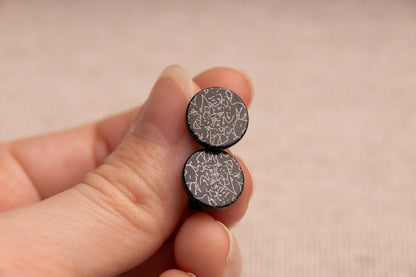 Custom Star Map By Date Stud Earrings, Personalized Star Chart Jewelry, Night Sky Studs, Anniversary Gift For Women, Birthday Gift, AU.2