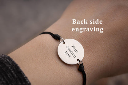 Actual Fingerprint Memorial Bracelet for Men or Women, Personalized Grief Gift with Handwriting, Loss of Father Keepsake for Him or Her, C.2