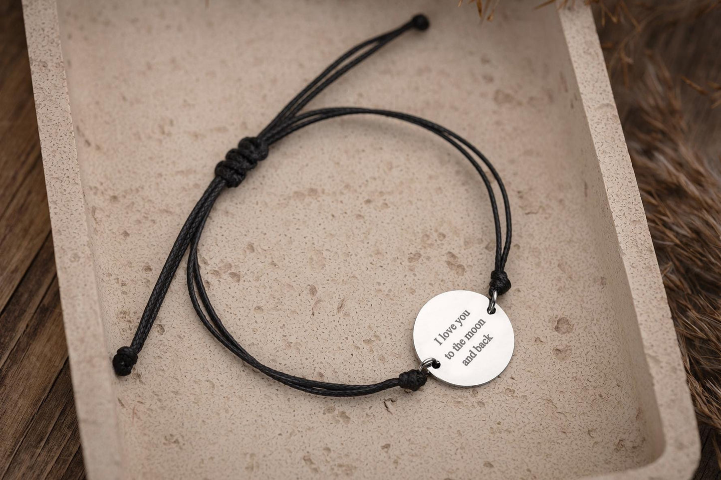 Personalized Star Map Cord Bracelet by Date and Place, Custom Star Map Jewelry, Birthday Gift for Men, Anniversary Gift for Boyfriend, C.2