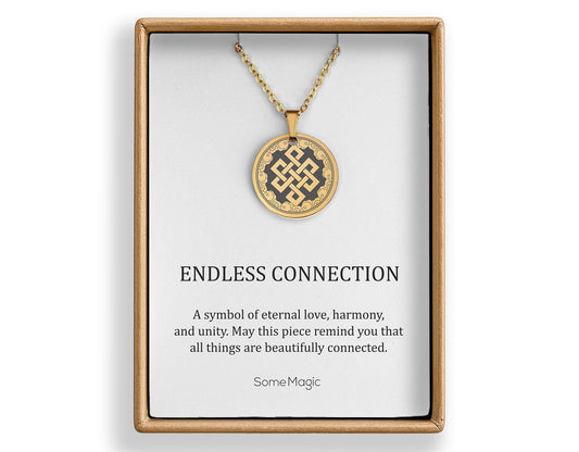 Celtic Endless Knot Necklace, Symbol of Love, Gift for Daughter from Parents, Ready to Gift Jewelry, Birthday Gift for Her, Graduation Gift