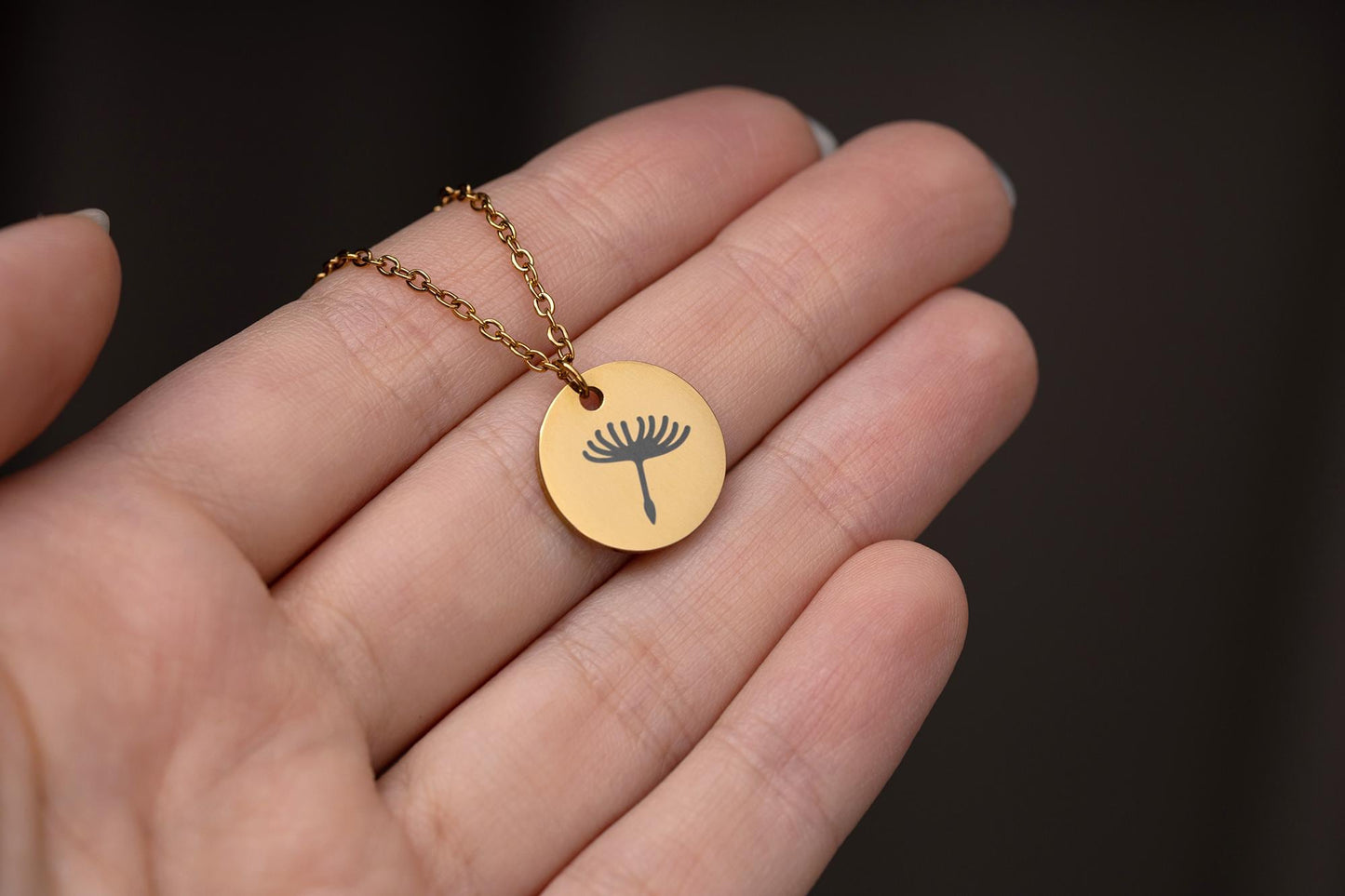 Mother and Daughter Necklaces with Dandelion Seed -  Jewelry Set Gift for Mom - Birthday Gifts for Women, C.101