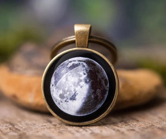 Custom Moon Phase Keychain, Custom Birth Moon, Personalized Keychain, Personalised Jewelry, Personalise Gift, Custom Keychain, RP.1