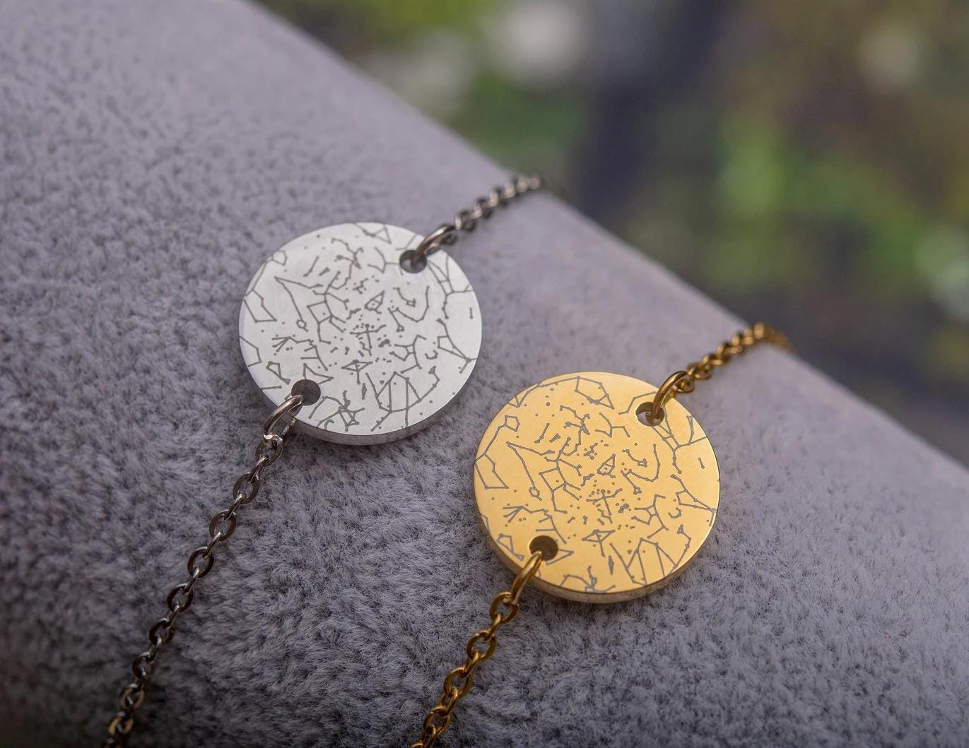 Custom Star Map Bracelet, Personalized Engraved Star Map By Date, Personalized Jewelry Gift For Women, Birthday Anniversary Gift, AP.1