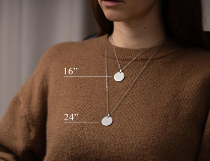 Engraved Star Map by Date Necklace, Custom Globe Stars Engraved Necklace, Personalized Birthday Gift for Her, Rose Gold Silver Black, KP.4